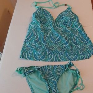 NWOT Bisou Bisou 2 Piece Tankini